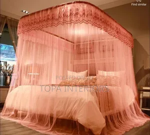 Easy to Draw Drapery 2 Stand Rail Track Mosquito Nets