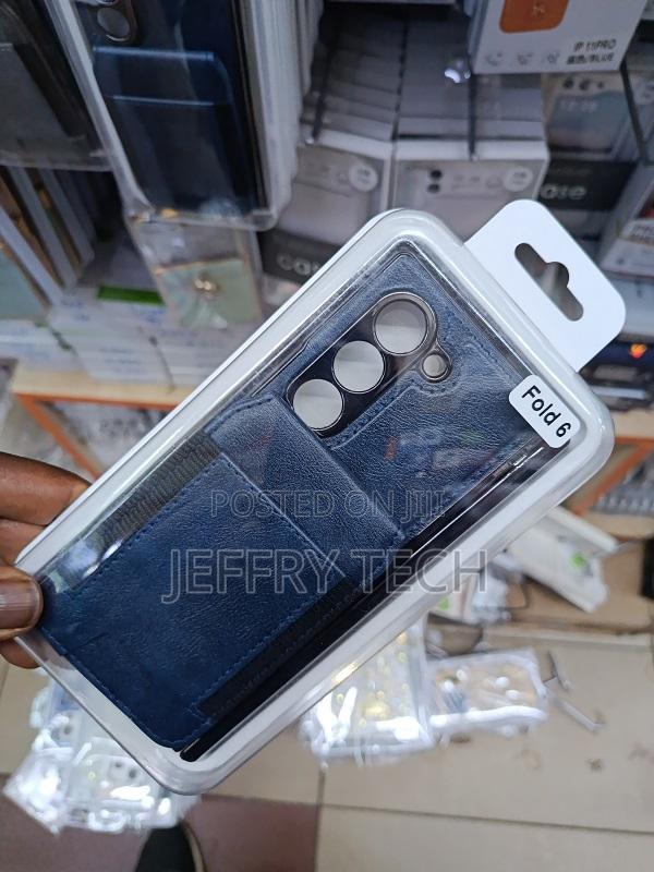 Samsung Galaxy Z Fold6 Folio Case, Samsung Z Fold 6 Genuine Leather - thumbnail 3