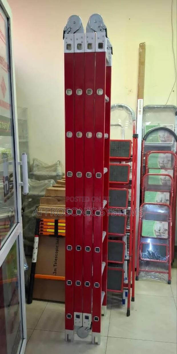 4 by 8 Multipurpose Fibreglass Ladder