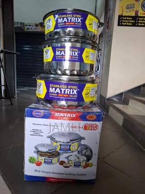Matrix 3pcs Stainless Steel Hot Pot - Pt - thumbnail 2