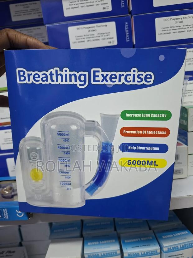 5000ml Breathing Exercise Spirometer - main view