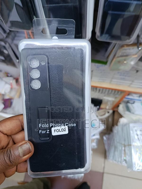 Flip Cover Samsung Galaxy Z Fold2 Stylish the Ather Effect - main view