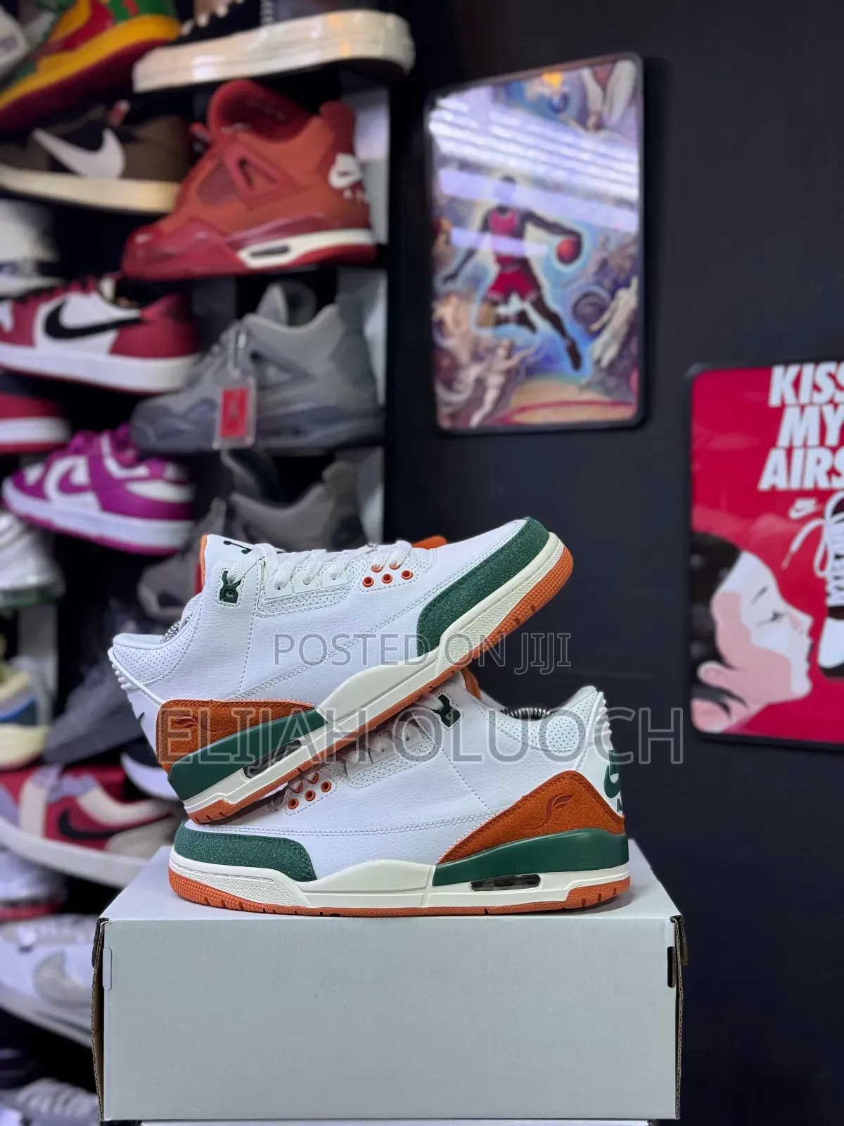Solefly X Air Jordan 3 “Miami”
Sizes : _40 41 42 43 44 45_