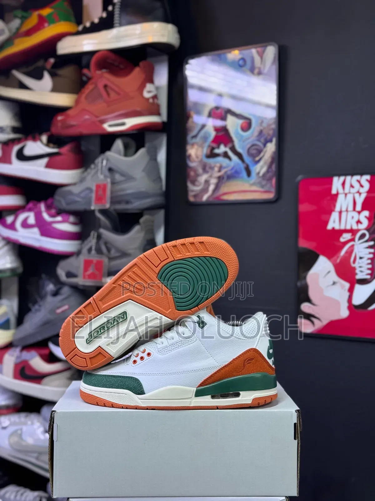 Solefly X Air Jordan 3 “Miami”
Sizes : _40 41 42 43 44 45_