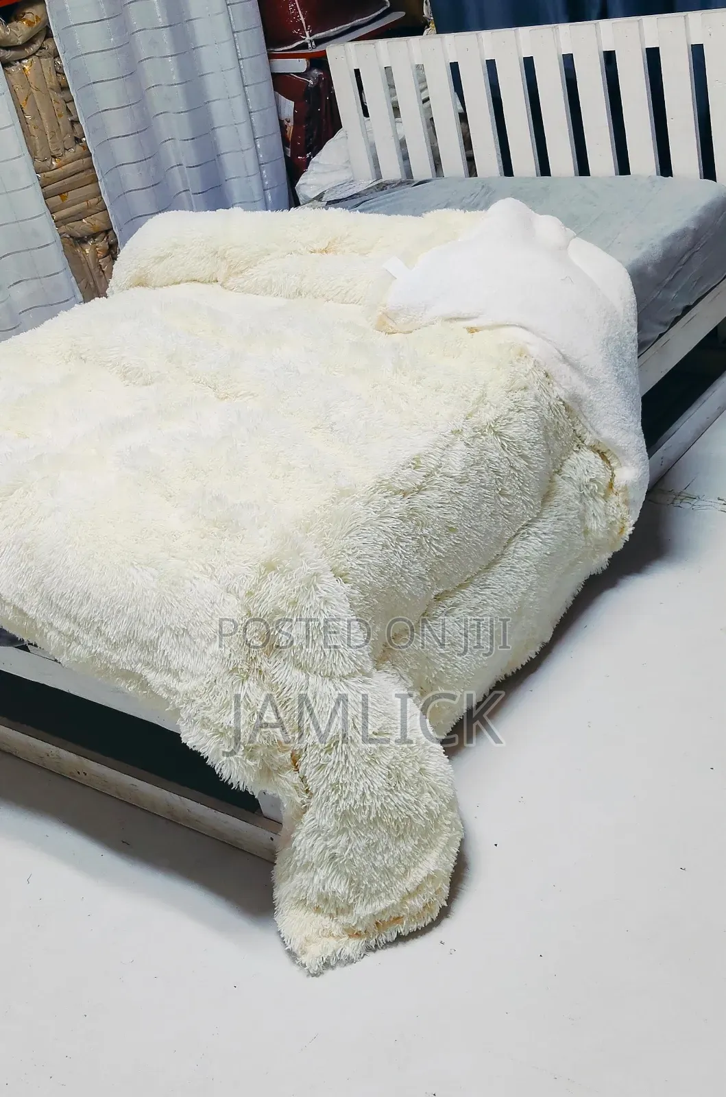 Single Velvet Plush Fluffy Duvet - Cl