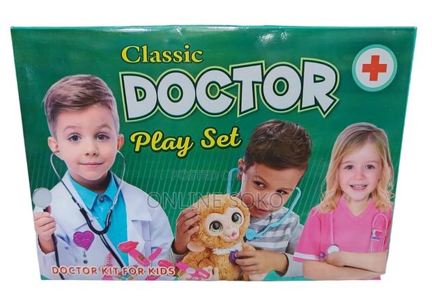 Kids Pretend Doctor Role Play Toy Set – Classic Medical Kit Toy