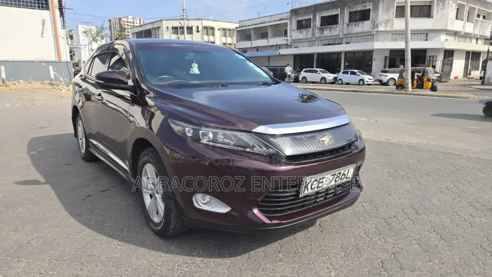 Toyota Harrier 2014 Maroon