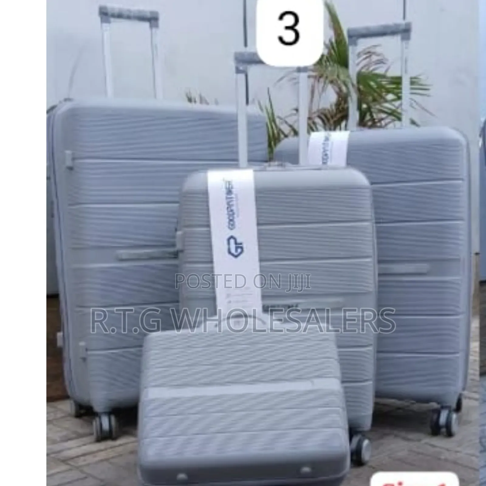 4-in-1 Unbreakable Rubber Travel Bag | Suitcase, Briefcase – Size 3