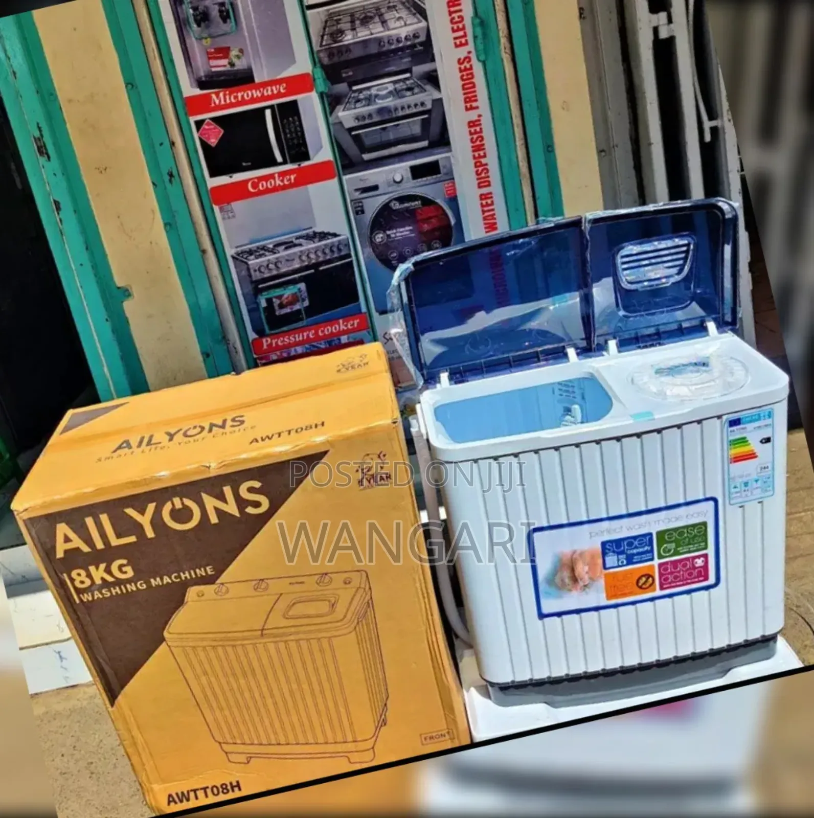 Ailyons 8kgs Top Load Washing Machine