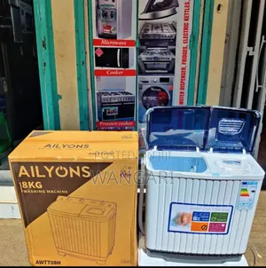 Manual 8kgs Top Load Twin Tab Ailyons Laundry Machine
