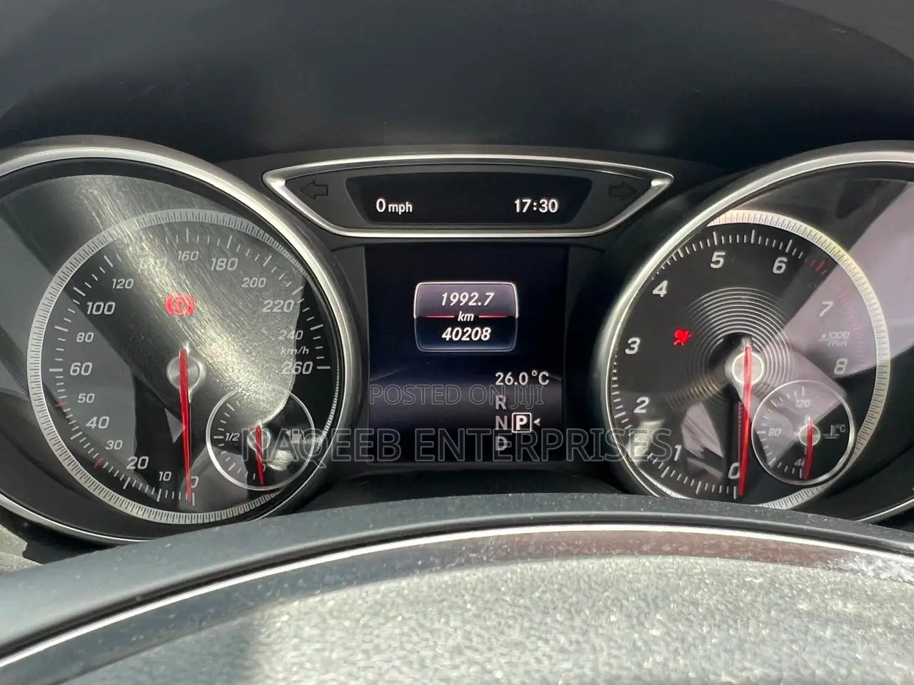 Mercedes-Benz GLA-Class 2017 Red