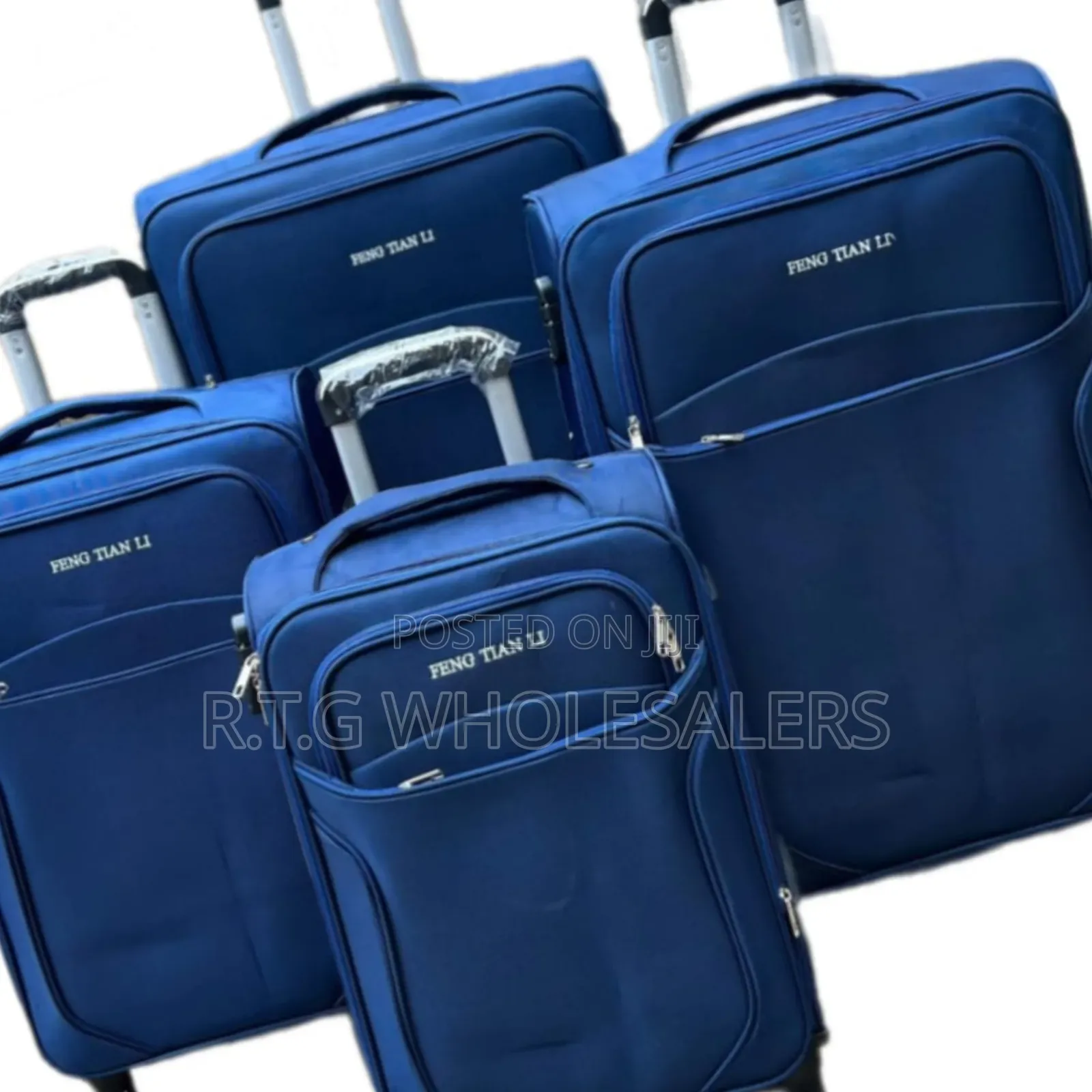 4‐In‐1 Fabric Suitcase, Briefcase Travel Bag – Managerial Luxurious
