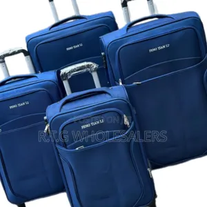 4‐In‐1 Fabric Suitcase, Briefcase Travel Bag – Managerial Luxurious