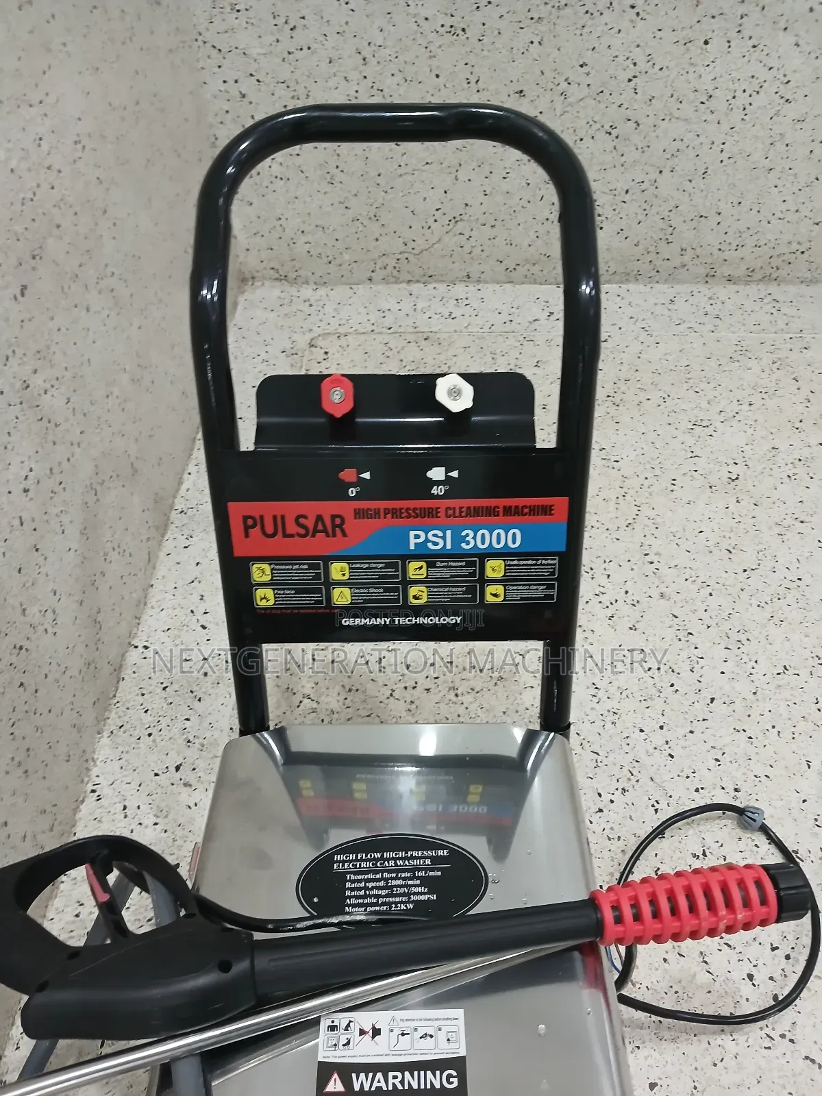 Pulsar 3000psi High Pressure Car Wash Machine