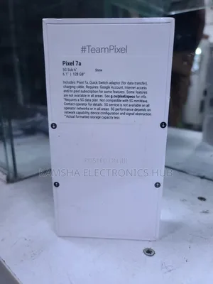 New Google Pixel 7a 128 GB White