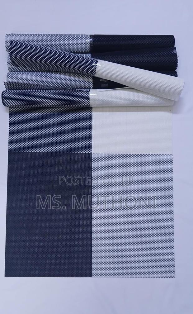 Wipeable 6pcs PVC Table Mats