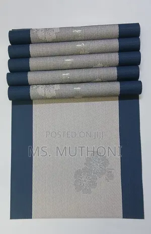 Wipeable 6pcs PVC Table Mats
