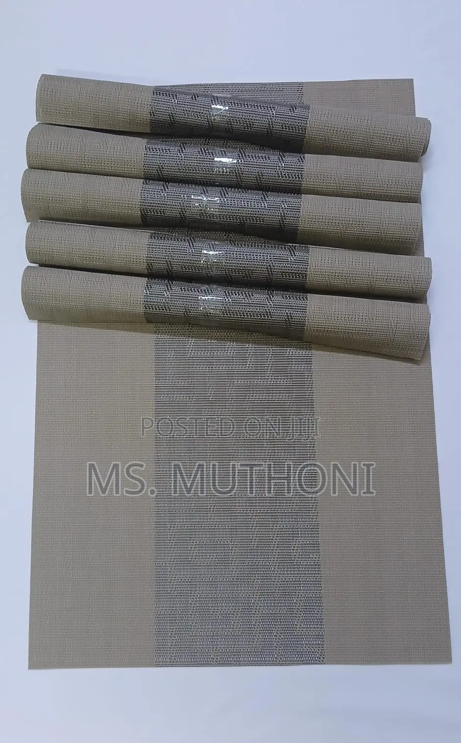 Wipeable 6pcs PVC Table Mats
