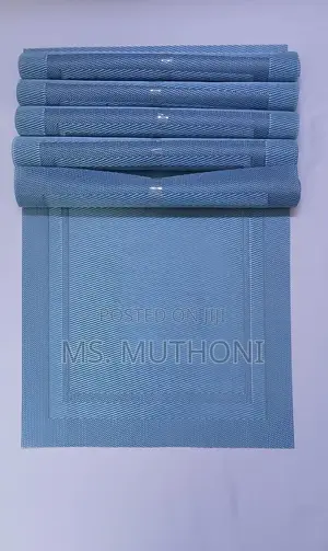 Wipeable 6pcs PVC Table Mats