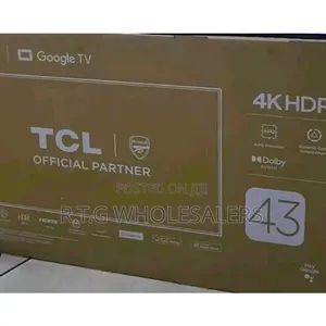 TCL 43′′ Google Tv – Smart Entertainment