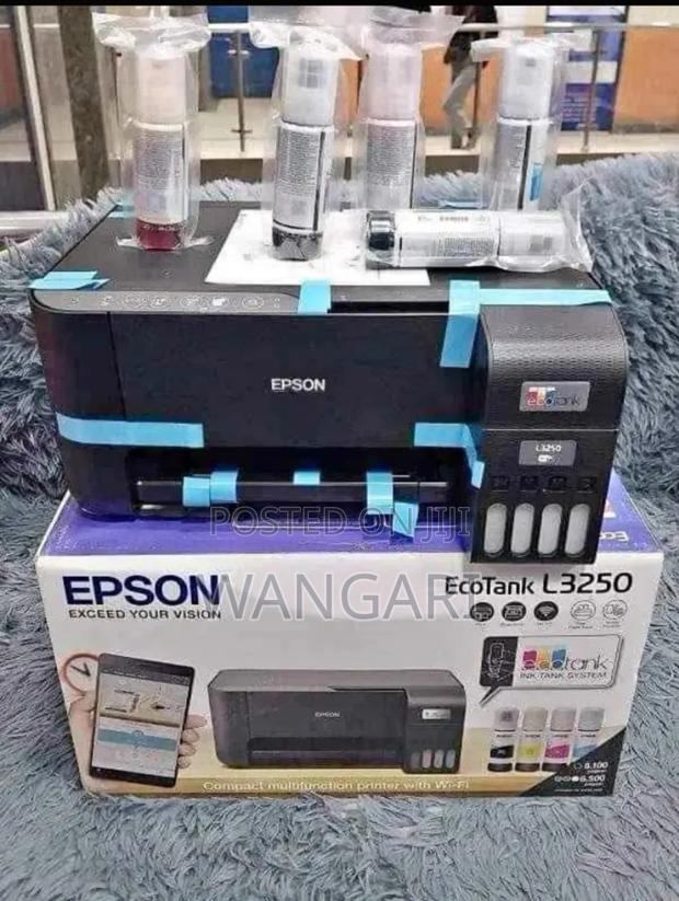With Ecotank Inkjet Epson Printer - main view
