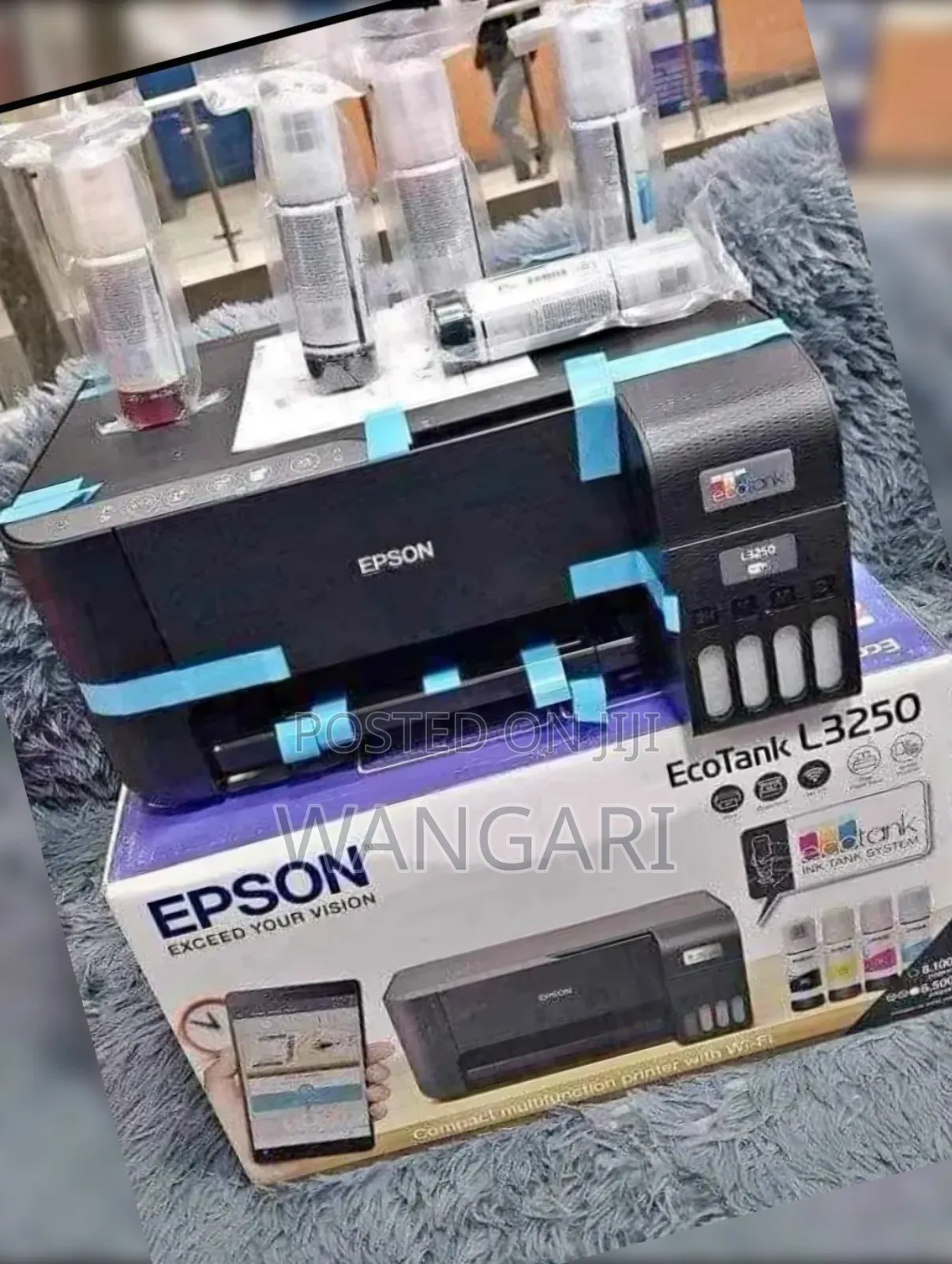Epson Coloured Printer With Inkjet