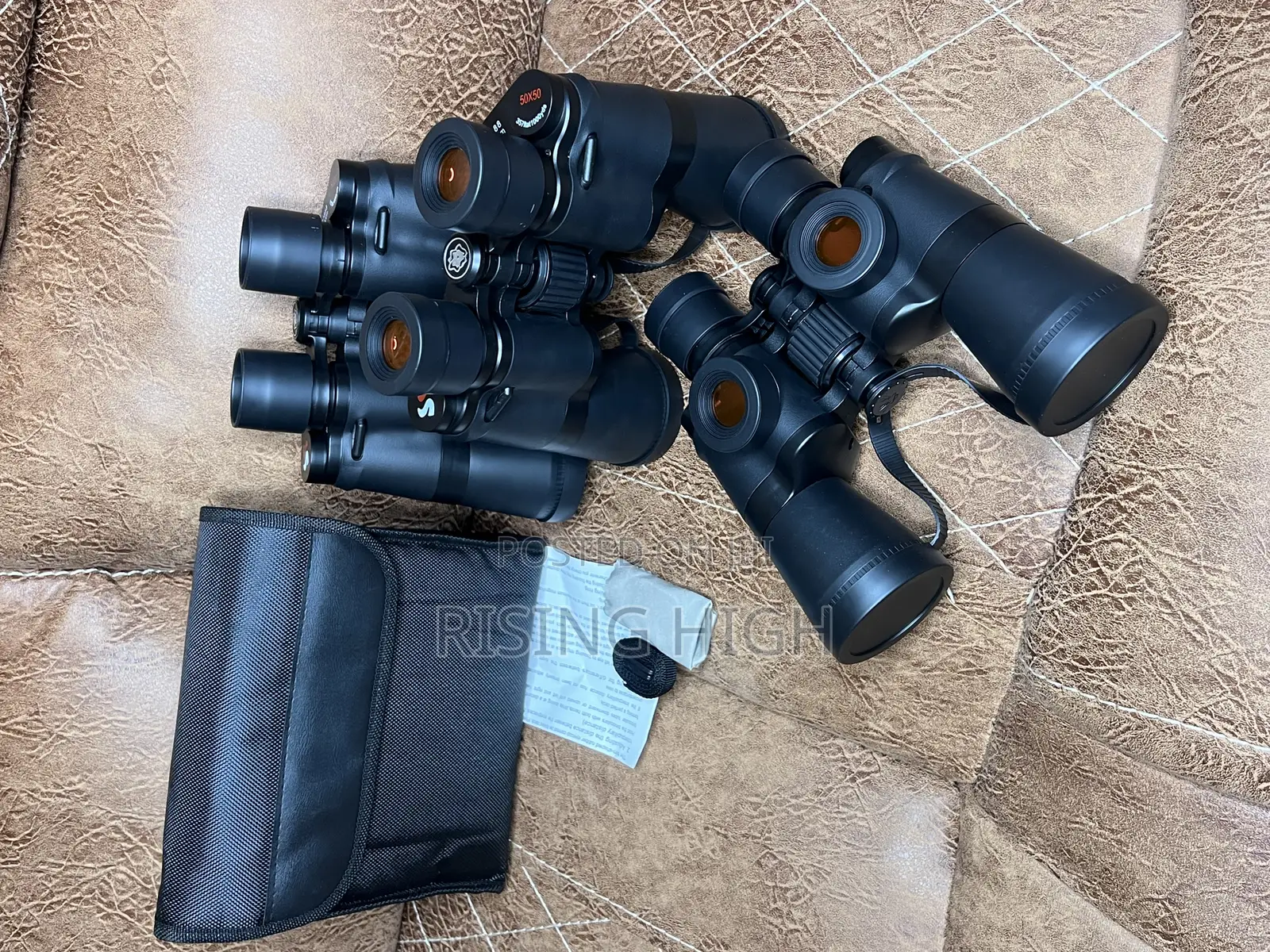 Long Range 50x50 Resolution Binoculars With Night Vision.
