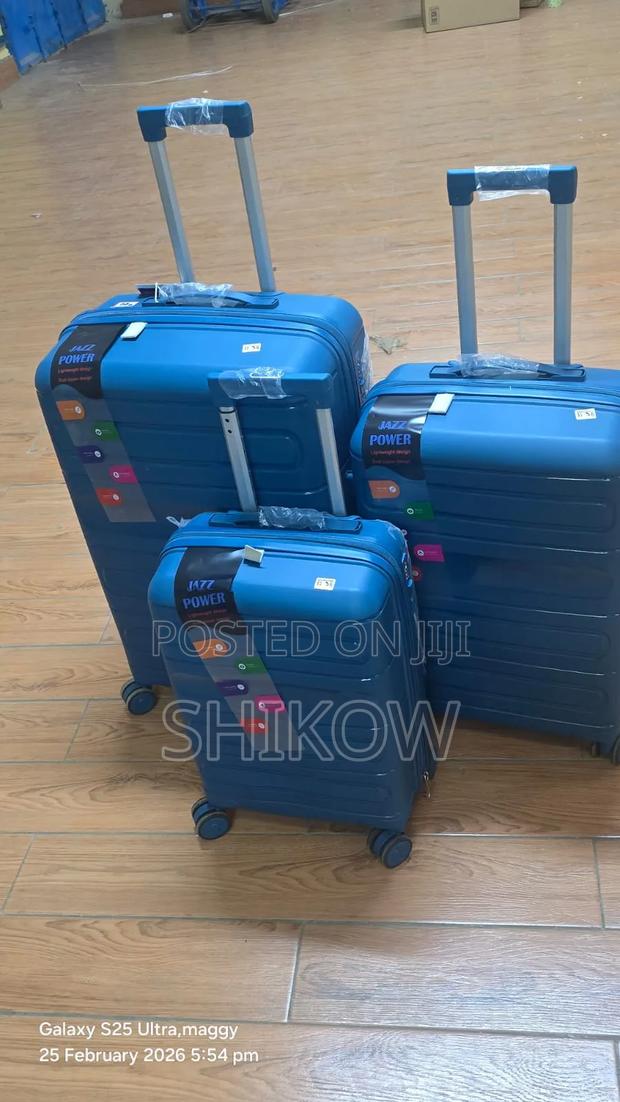 3 in 1 Hard Rubber Travel Luggage