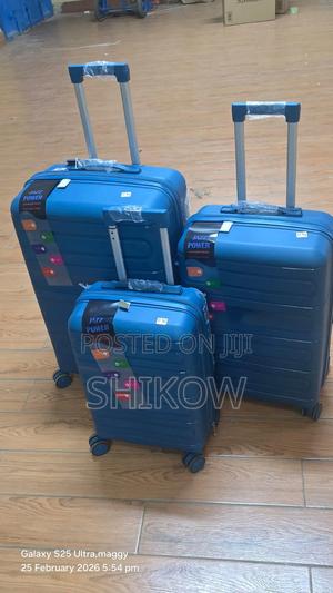3 in 1 Rubber Luggage Set – Heavy Duty - thumbnail 2