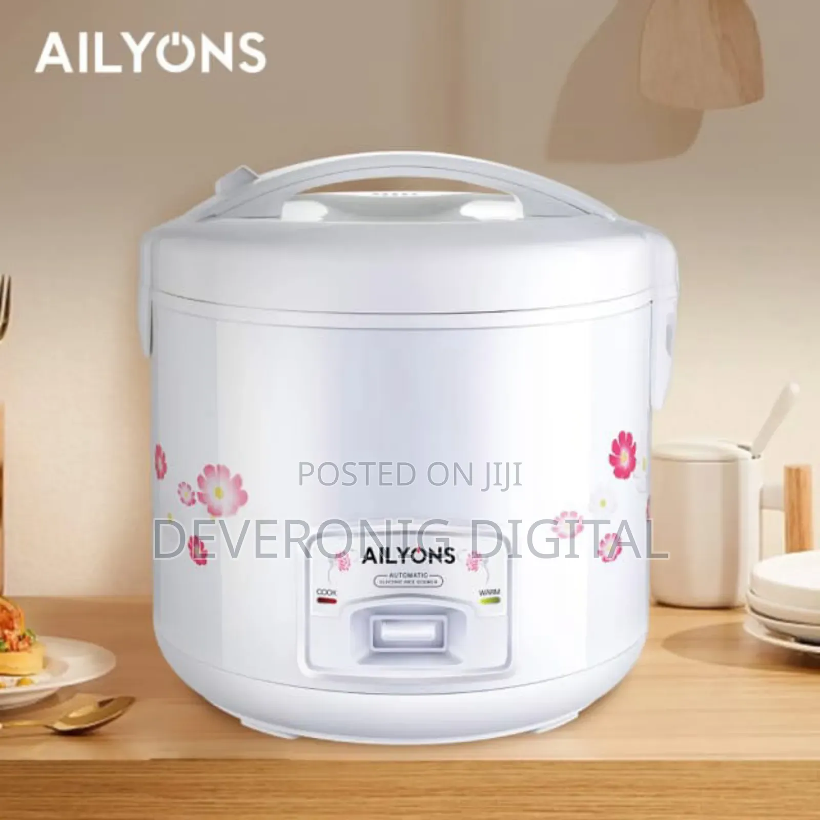 Ailyons Rice Cooker
1.8 Litres