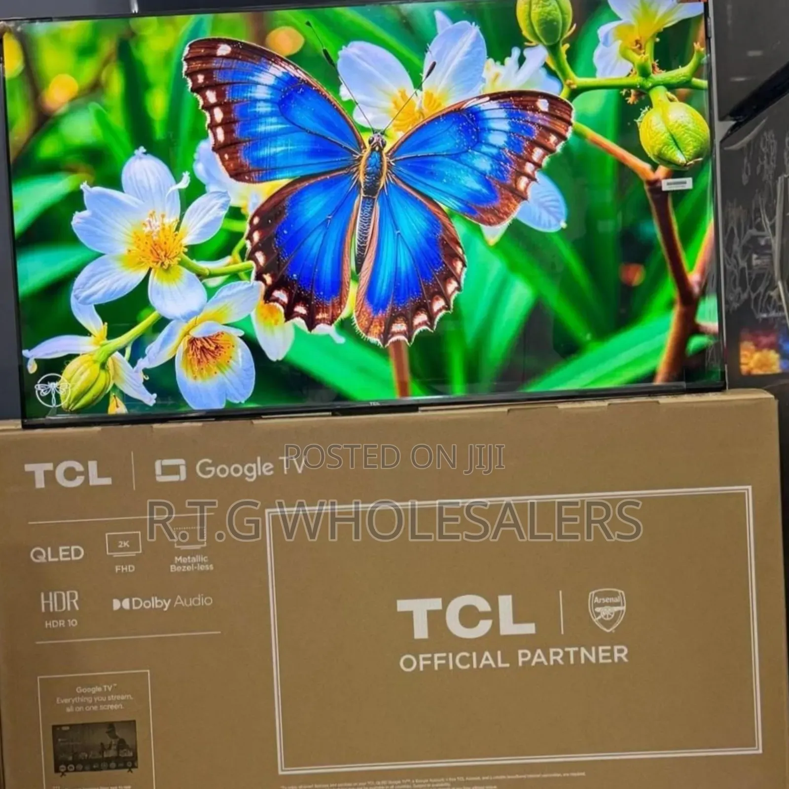 TCL 50′′ Qled Tv – Google Tv, Dolby Vision Game Mode