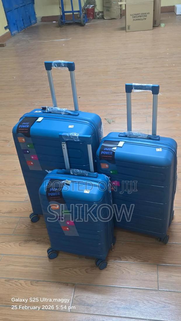 3 in 1 Rolling Rubber Suitcase - thumbnail 2