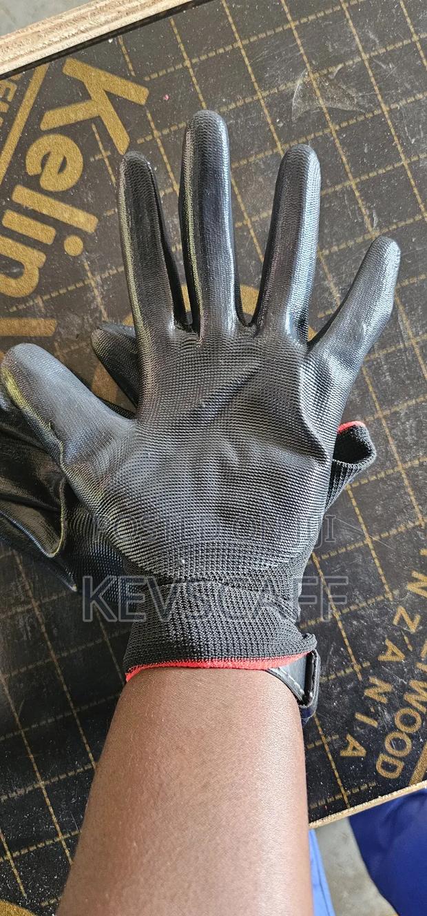 Diamond Cut Gloves Black, Working Gloves - main view