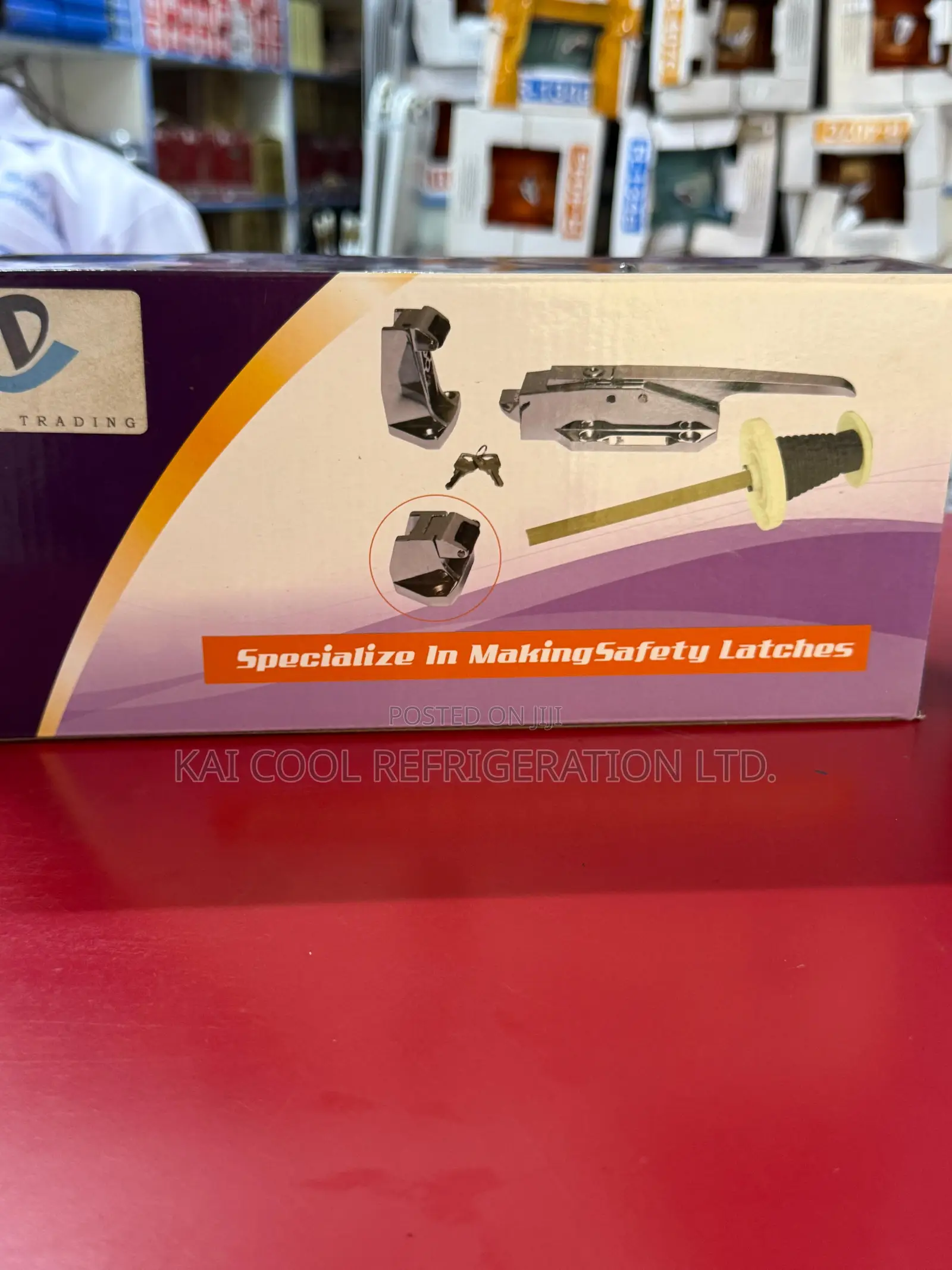 Refrigerator / Freezer Door Lock – Complete Set