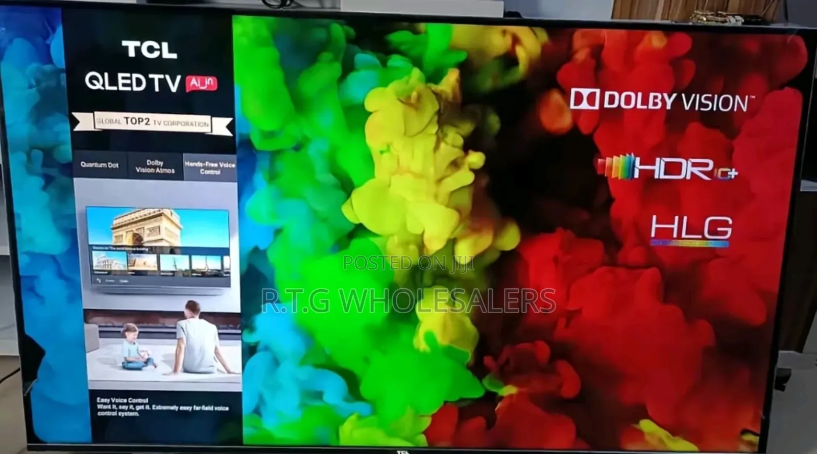 TCL 55" Uhd Google Tv – Crisp Picture Smart Features