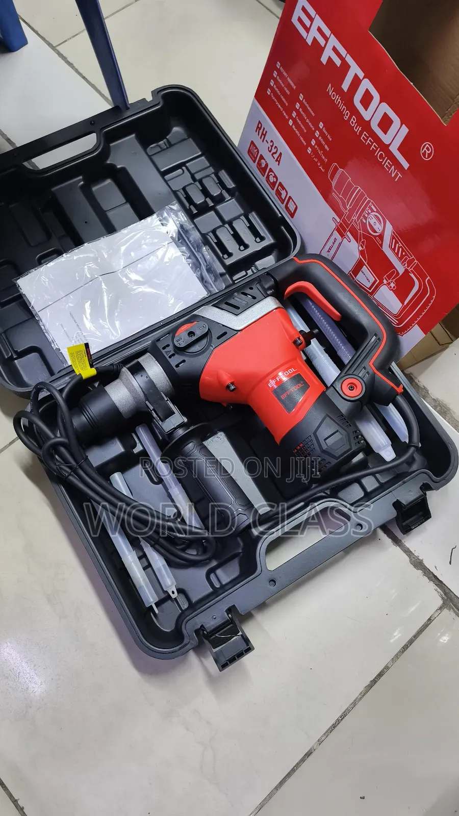 Heavy Duty 1250w Rotary Hammer Efftool