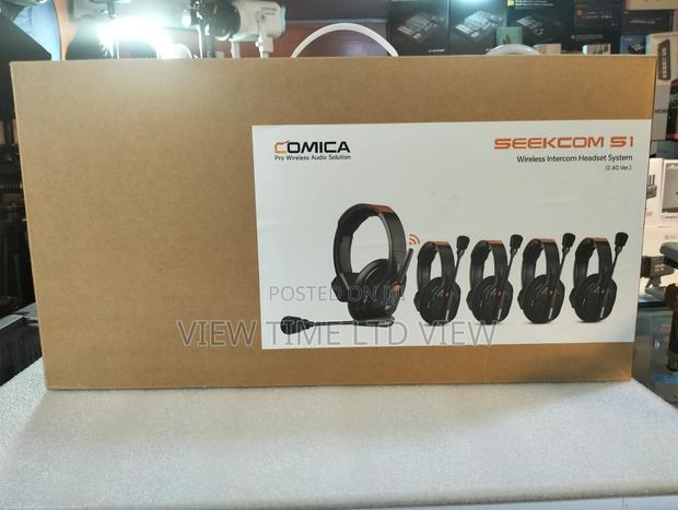 Comica Audio Seekcom S1 Wireless Intercom Headset System (Five Set) - main view