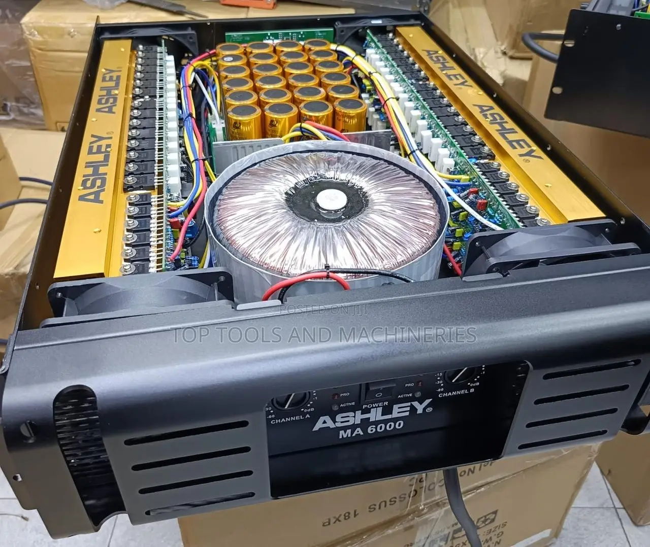 Ashley Ma6000(1200watts) Professional Power Amplifier
