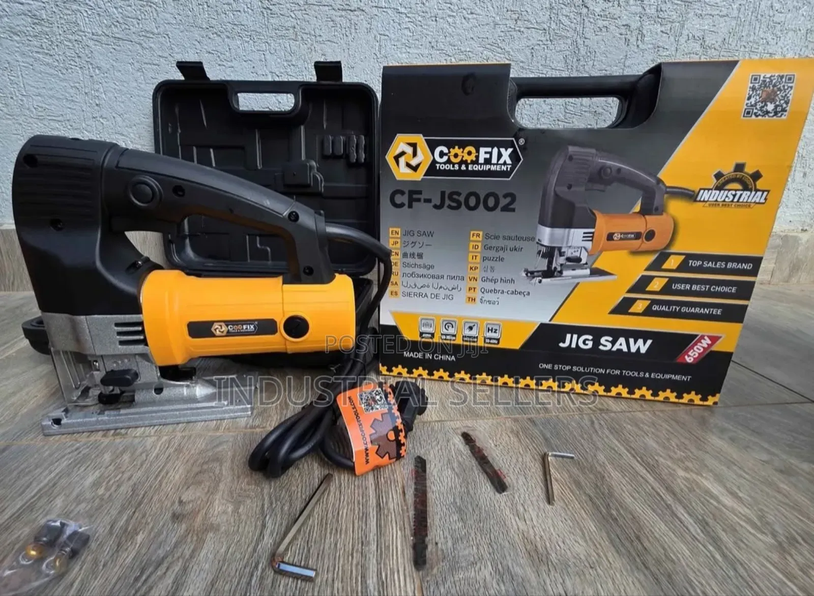 Durable Industrial Coofix Jigsaw 650watts