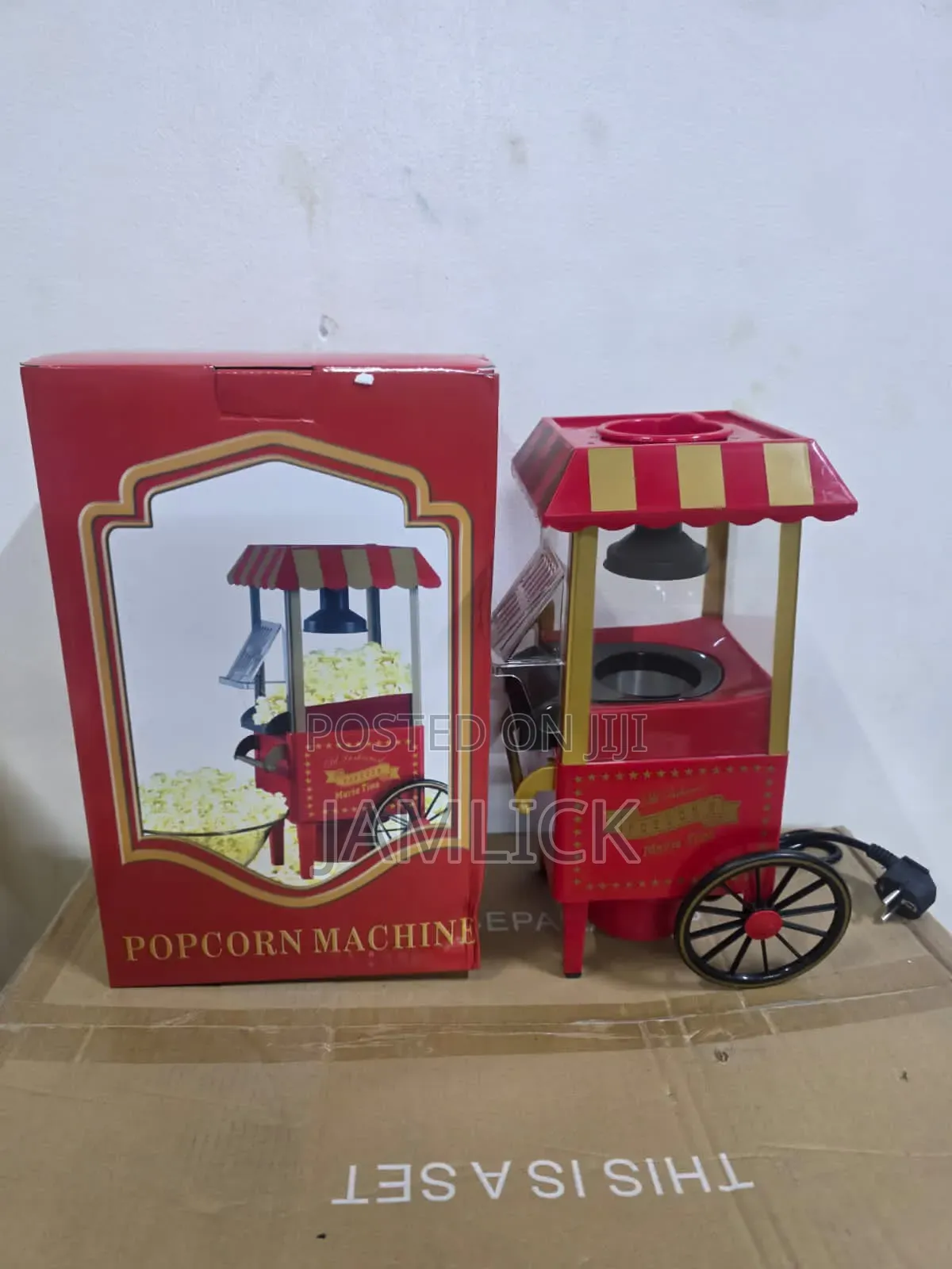 Electric Popcorn Maker – Jm