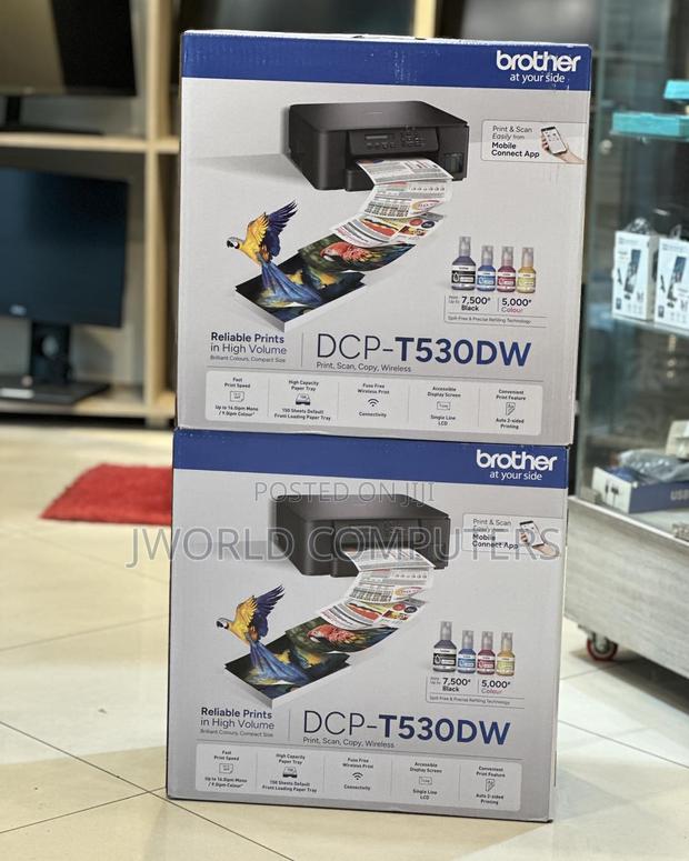 Brother Dcp‐T530dw 3-in-1 Printer Duplex Printing - main view
