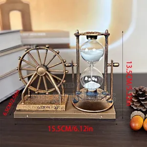 Vintage Ferris Wheel Hour Glass Decor