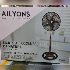 18” Powerful Standing Fan – Strong Airflow, 3 Speed Control