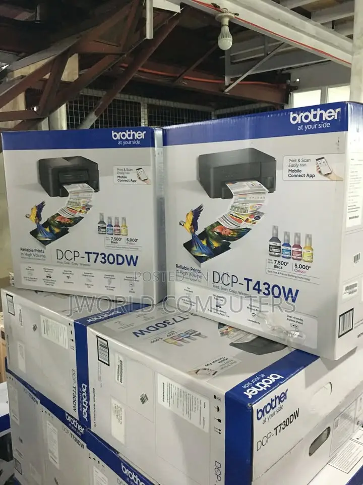 Brother DCP-T430dw A4 Wi-Fi All-in-One Ink Tank Printer