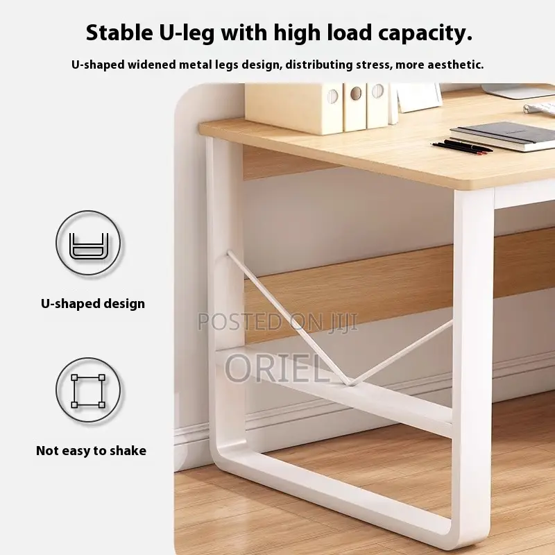Office Desk : Modern Staff Desktop Desk With Drawers