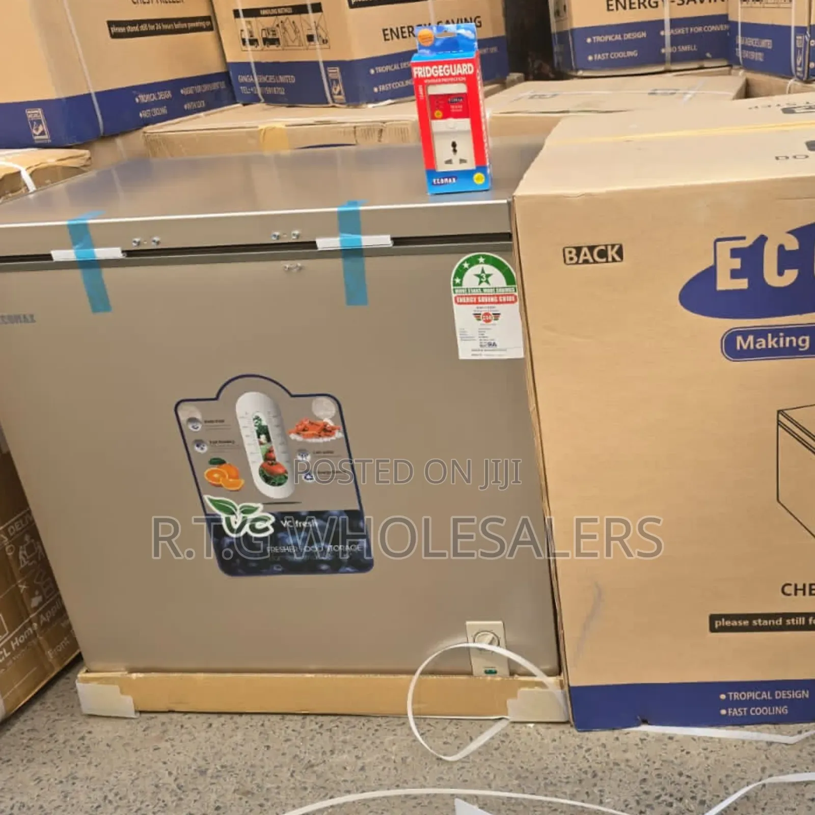 Ecomax 60 Litres Chest Freezer – Energy Efficient