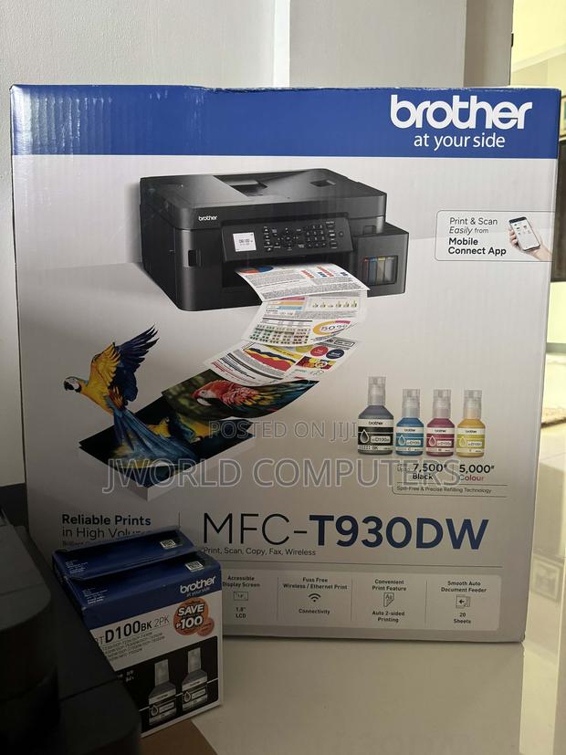 Brother MFC-T930dw Is a 4-in-1 Ink Tank Printer - main view
