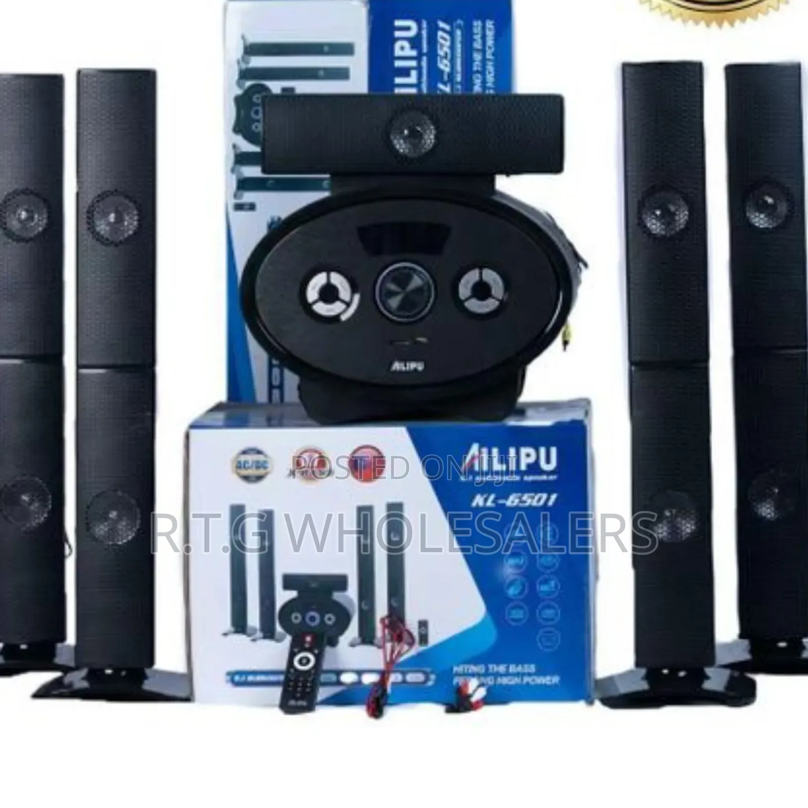 Ailipu Kl‐6501ad 5.1 Channel Bluetooth Home Cinema Speakers
