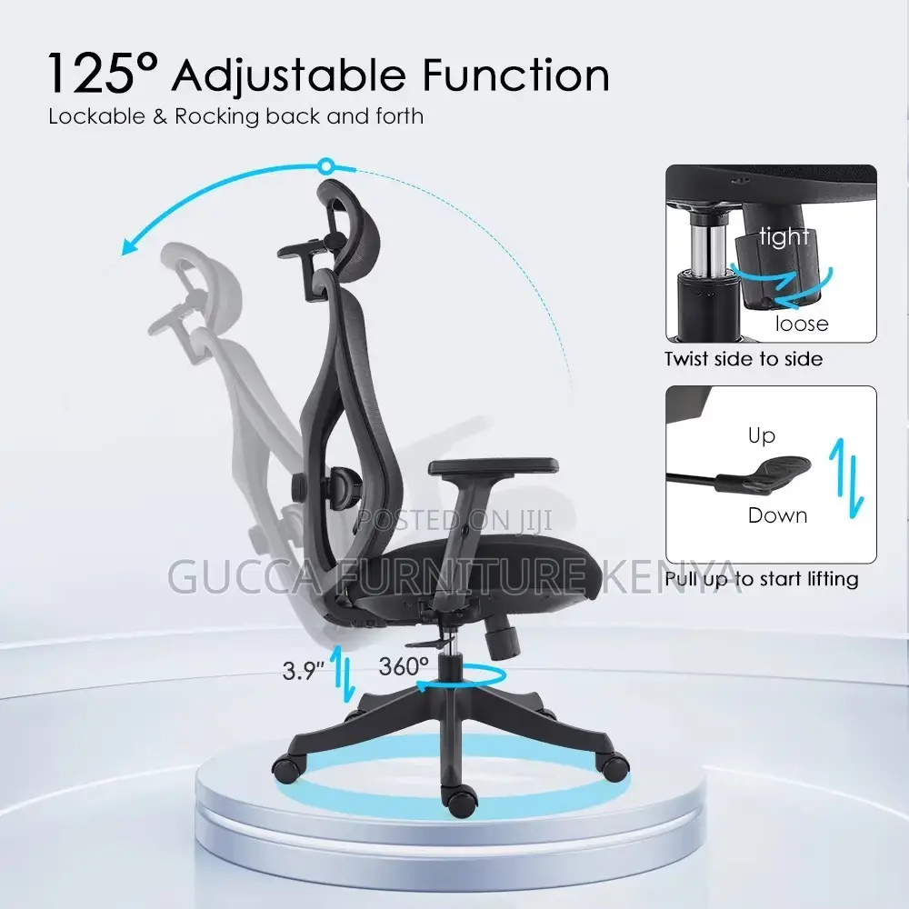 Executive Orthopedic Mesh High-back Chair
