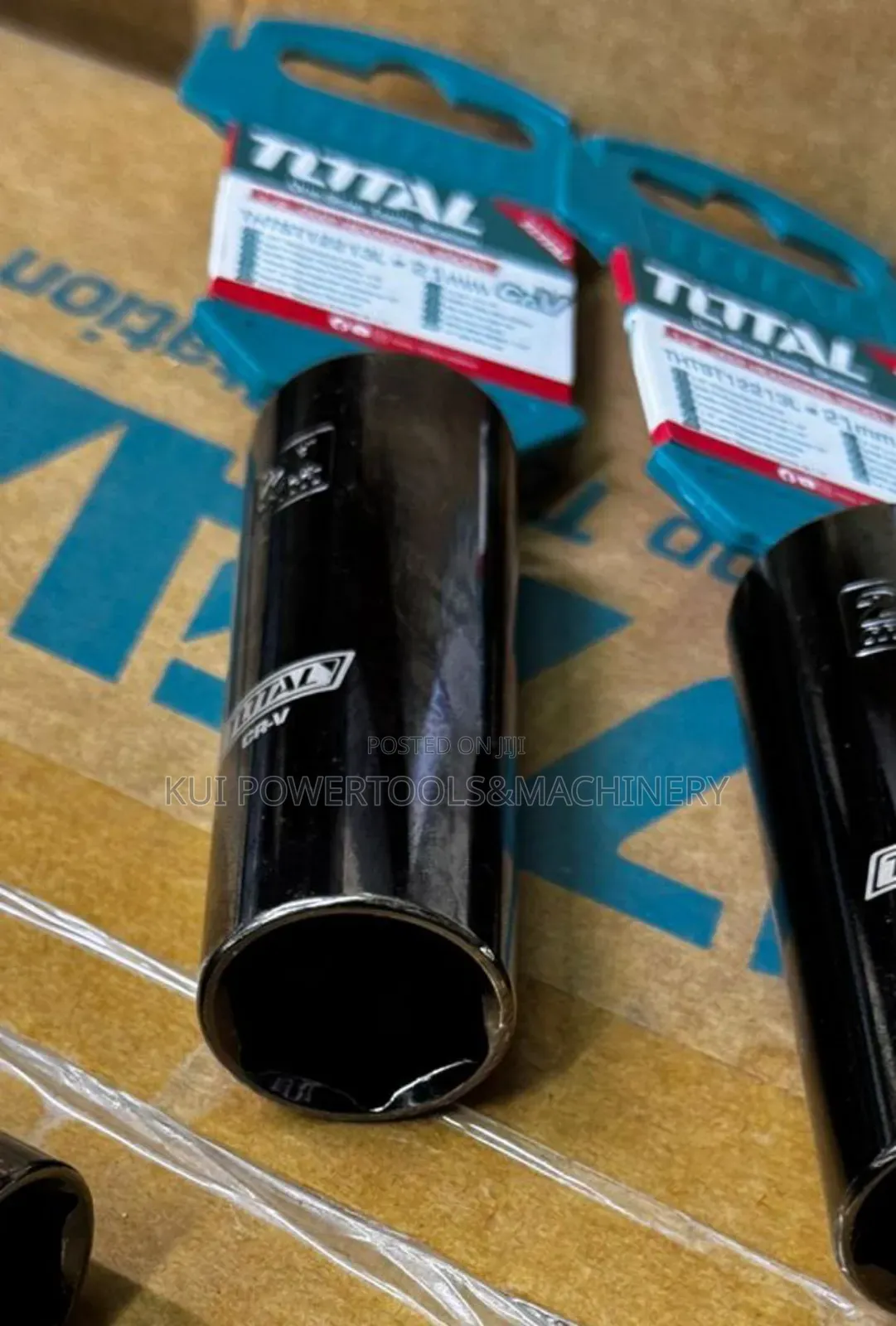 Total 1⁄2" Deep Socket / 21mm Deep Socket